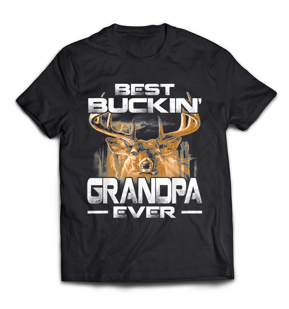 Best Buckin’ Grandpa Ever Shirt: Celebrate Your Hunting Legacy